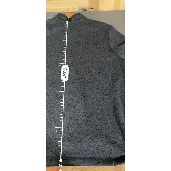 Eddie Bauer Blue Full Zip Fleece Jacket -‎ Mens XXL - Picture 7 of 7